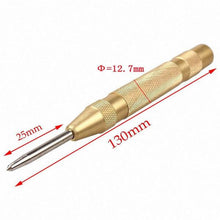 Load image into Gallery viewer, 5" Spring Loaded Pin Punch Hole Tool
